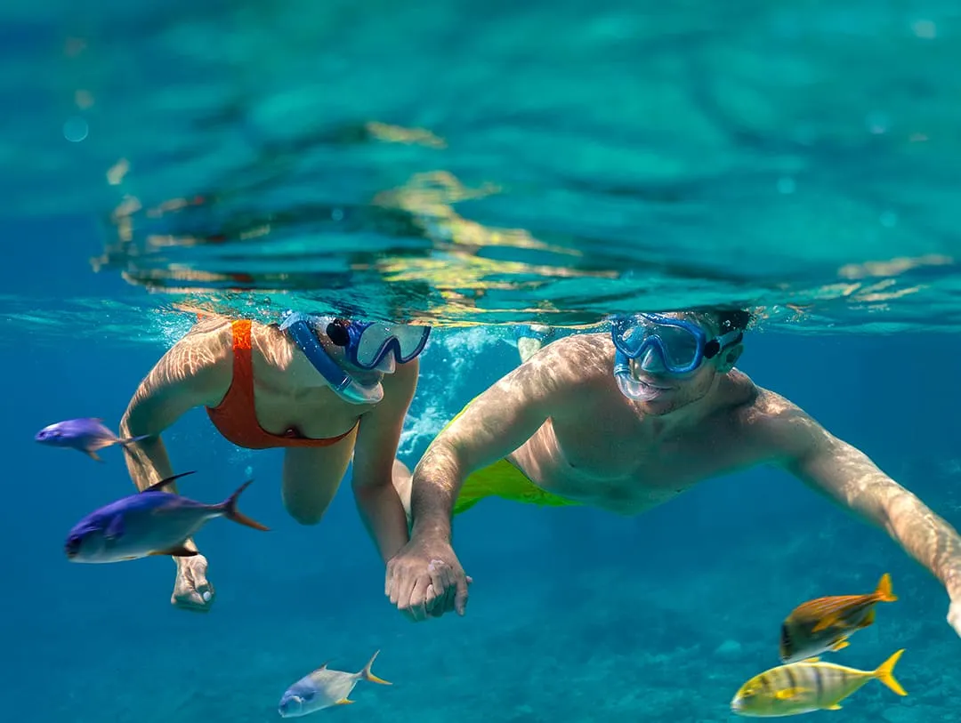 snorkeling-couple-moon-palace-jamaica